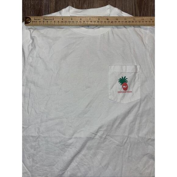 Vineyard Vines Floral Tropical Preppy Designer Logo Hawaiin Basic Tee Boys XL - Picture 6 of 10